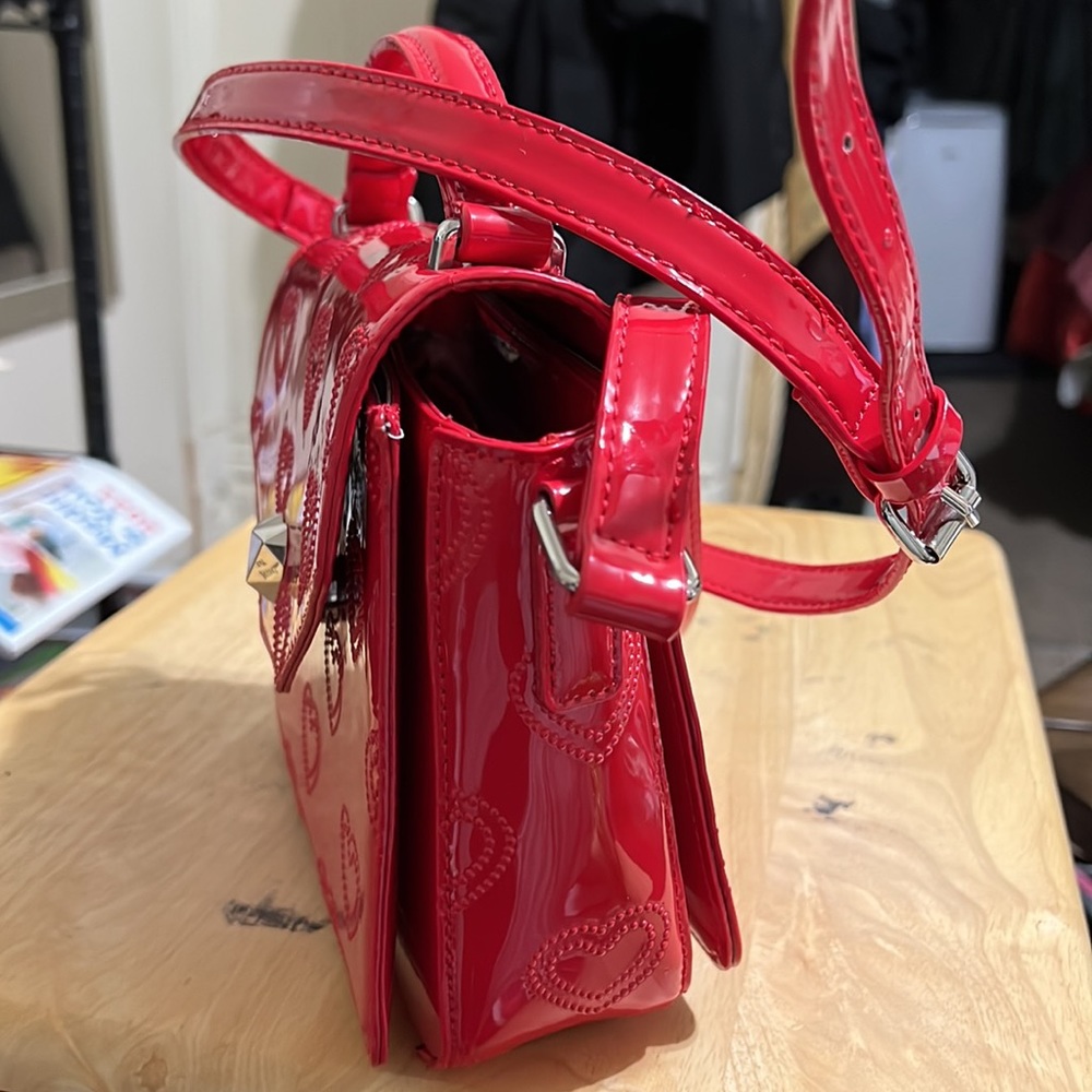 Betsy Johnson red bag:STOLEN - Picture 3 of 16